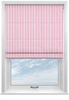 The British Stripe Co. Mary, Notting Hill No.2 - Twist&Fit Roman Blind
